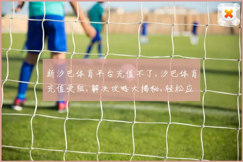 新沙巴体育平台充值不了,沙巴体育充值受阻,解决攻略大揭秘,轻松应对
